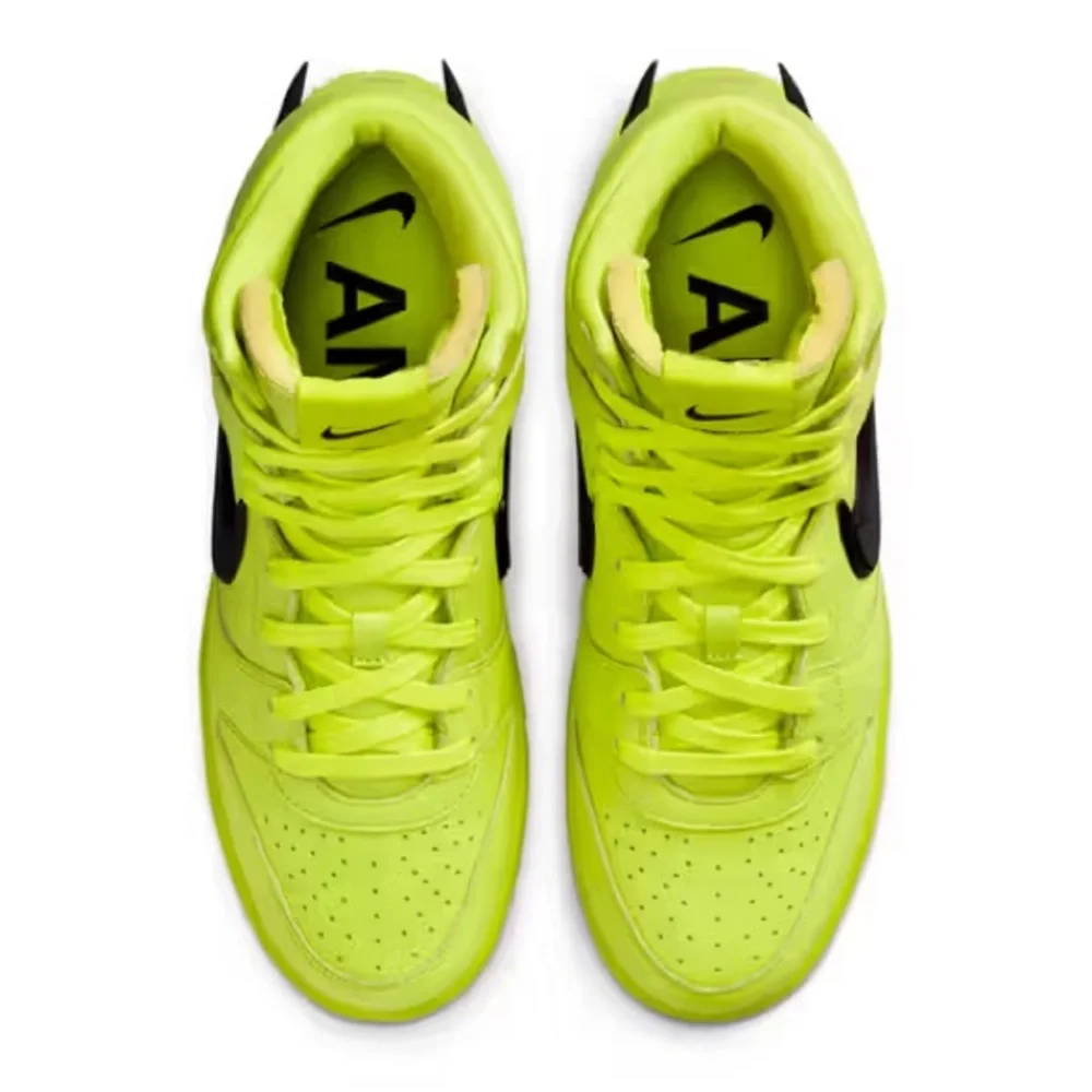 Nike x AMBUSH Nike Dunk Hi Flash Lime with Box
